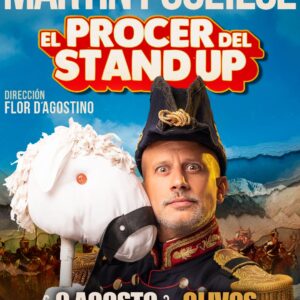 Martín Pugliese en Olivos sábado 9/8 21 hs Av. Maipú 3914.
