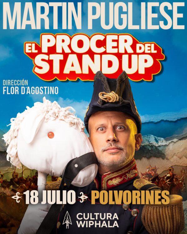 Pugliese en Wiphala Viernes 18/07 20hs. Perito Moreno 2843, Los Polvorines