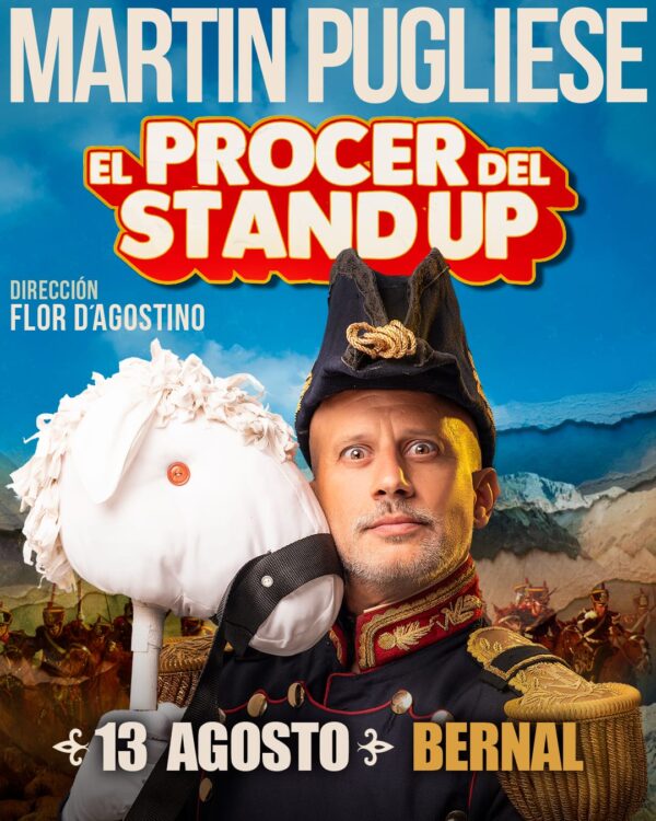 Martín Pugliese en Bernal Miércoles 13/8 21:30hs. Rie Bar, 9 de Julio 175, Bernal