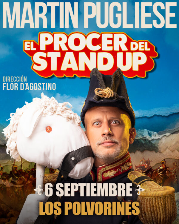 Martín Pugliese en Los Polvorines. Sábado 6/9 20:30hs. Wiphala, Pto. Moreno 2843, Los Polvorines