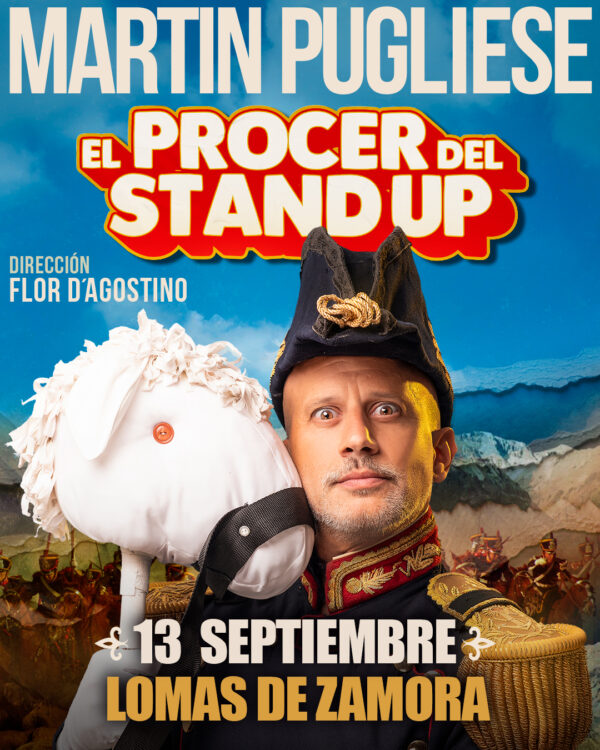 Martín Pugliese en Lomas de Zamora. Sábado 13/9 20:30hs. Dandelion, Larrea 350 (Lomas)