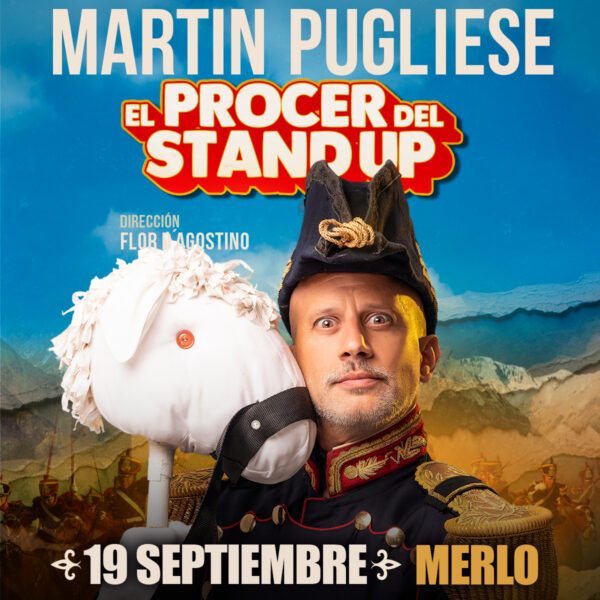 Martín Pugliese en Merlo. Viernes 19/9 21:30hs. El Federal. Padre Espinal 876, Merlo.