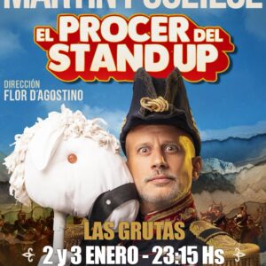 Martín Pugliese en Las Grutas. Viernes 2/1 - 23:15hs. Teatro Las Grutas (Peatonal Viedma Shopping Puertas al Sol)