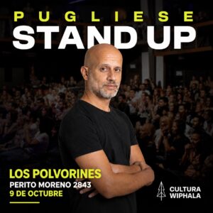 Martín Pugliese en Los Polvorines. Viernes 9/10 - 21:00hs. Wiphala. Moreno 2843, Los Polvorines. ¡30% OFF!